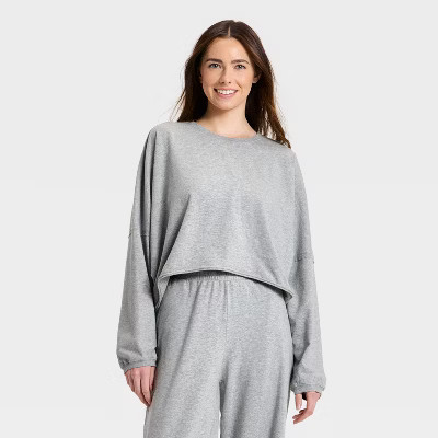 Women's Washed Jersey Long Sleeve Top - JoyLab™ | Target