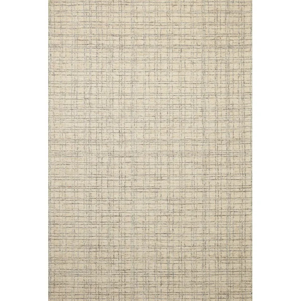 Chris Loves Julia x Loloi Polly Checkered Antique/Mist Area Rug | Wayfair North America