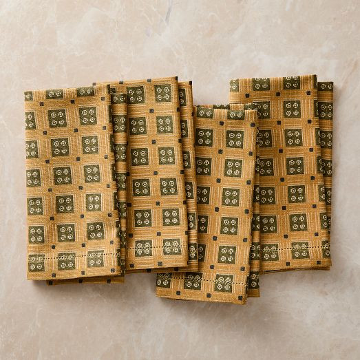 Pierce & Ward Printed Napkin Sets | West Elm (US)