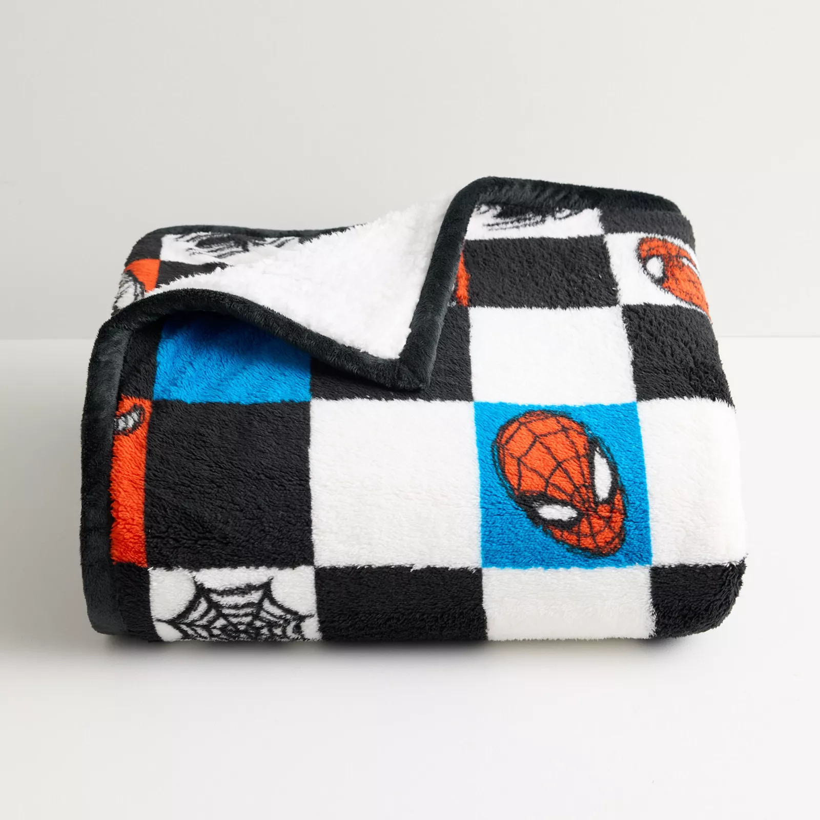 The Big One® Marvel Reversible Sherpa Throw Blanket, Spiderman | Kohl's