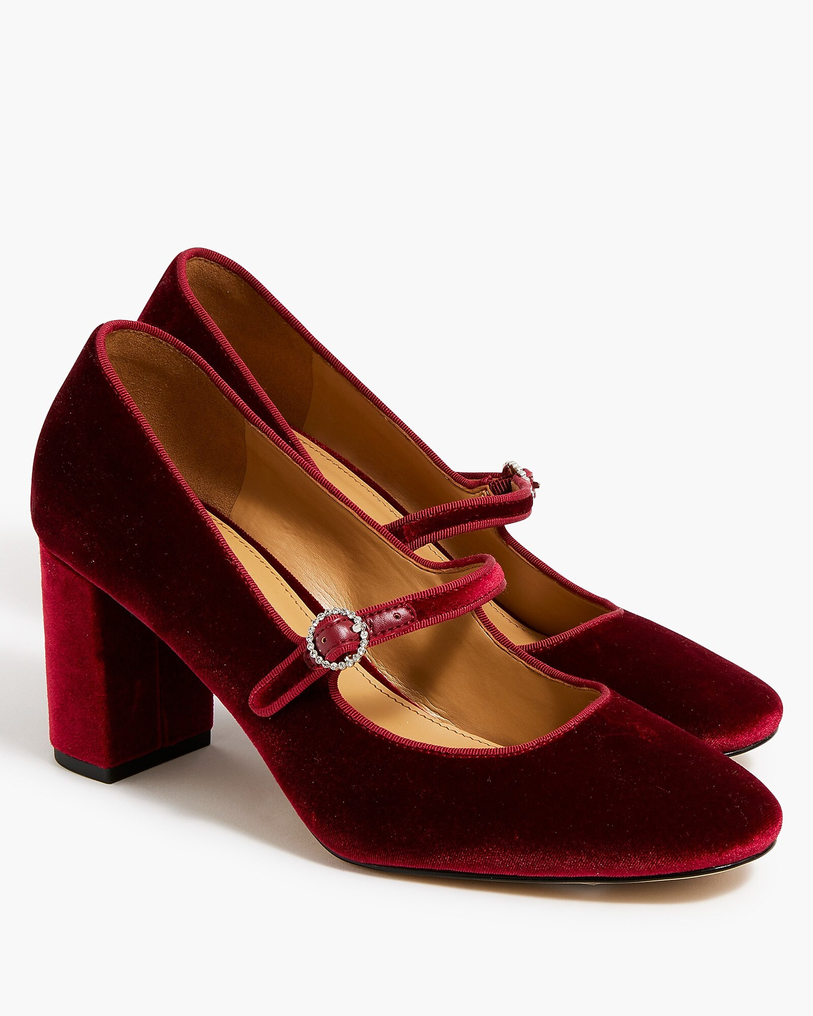 Velvet Mary Jane pumps | J.Crew Factory