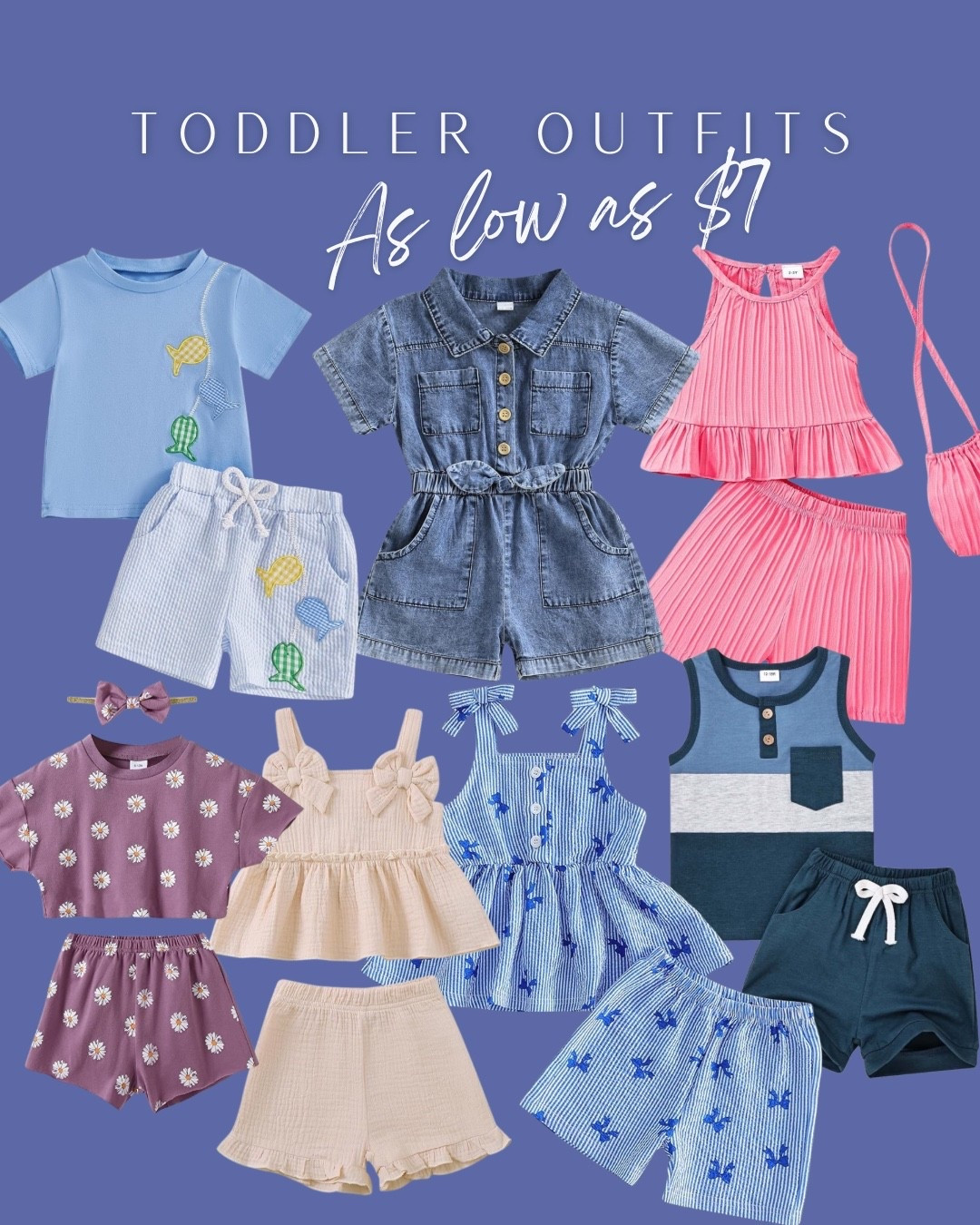 Cutest budget friendly toddler outfits for spring and summer!

#LTKmomlife #LTKKids