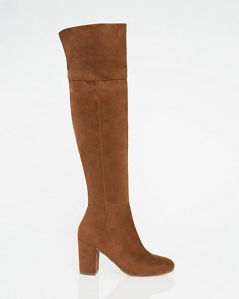 LE CHÂTEAU: Suede-Like Over-the-Knee Boot | Le Chateau Stores Inc.