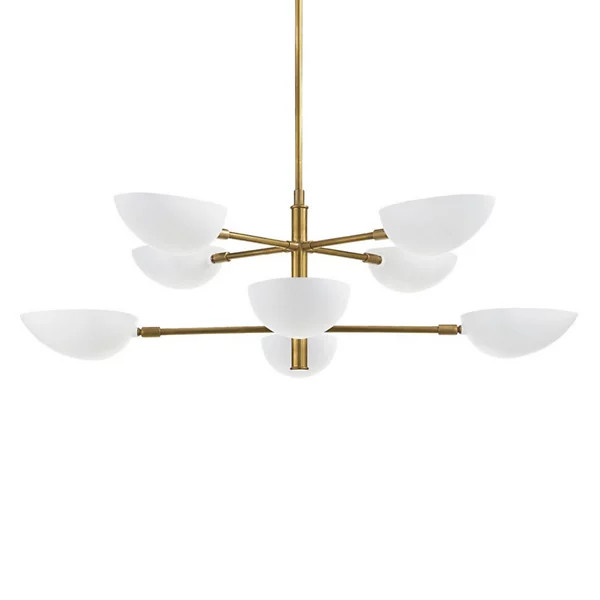 Graphic Two-Tier Chandelier | Lumens