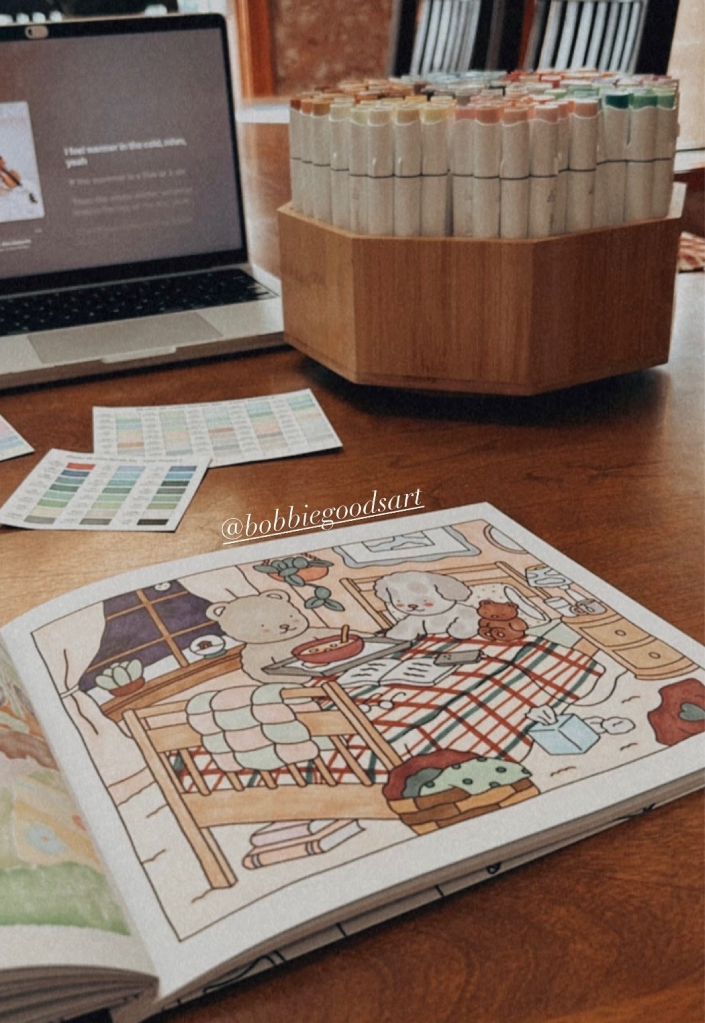 If you haven’t turned on some Christmas music and pulled out a Bobbi Goods colouring book for some self-care this holiday season, you are MISSING OUT! 

Linked here are all four of my marker sets (I highly recommend getting the first three for the best colour selection) and my wooden rotating marker caddy. 

And don’t forget that the Bobbi Goods colouring books are only available through her website! 

Happy colouring besties!🖍️✍️

#LTKGiftGuide #LTKhome