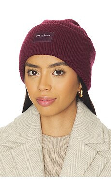 Rag & Bone Blake Beanie in Burgundy from Revolve.com | Revolve Clothing (Global)