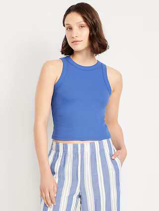 Snug Crop Tank Top | Old Navy (US)