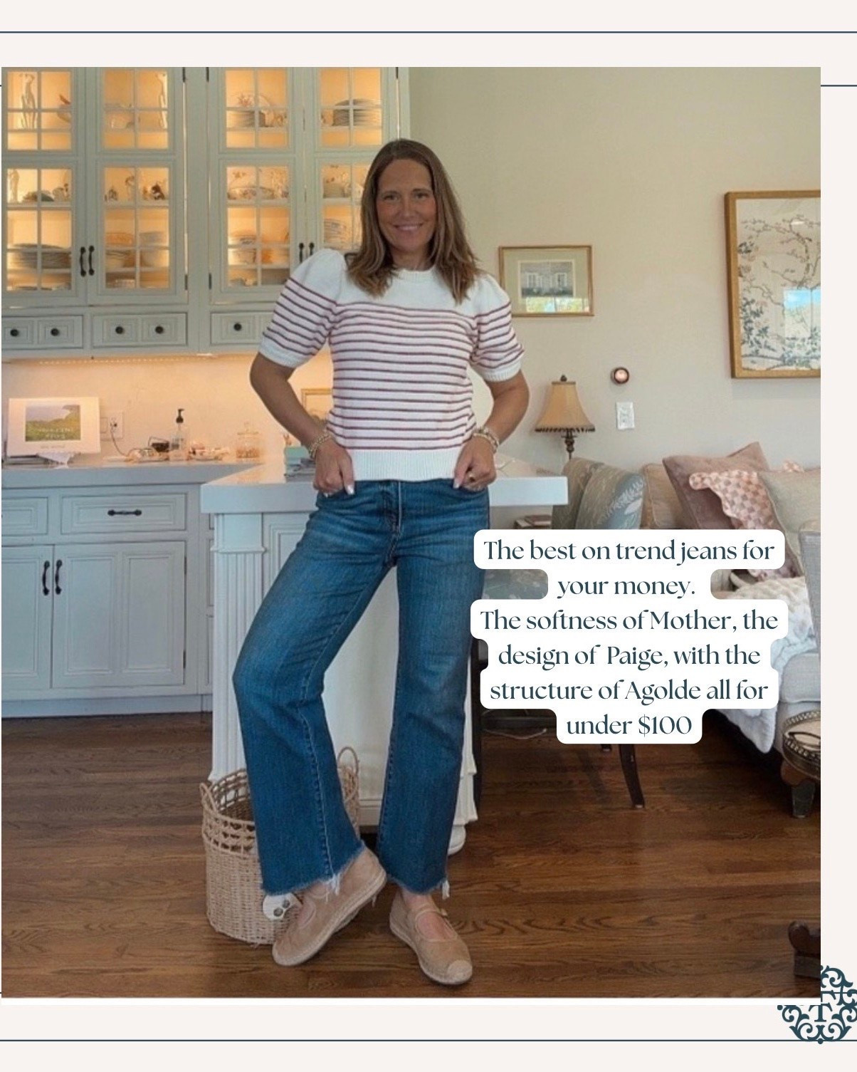 Looks and feel designer but without the designer price tag. s

#LTKOver40 #LTKMidsize