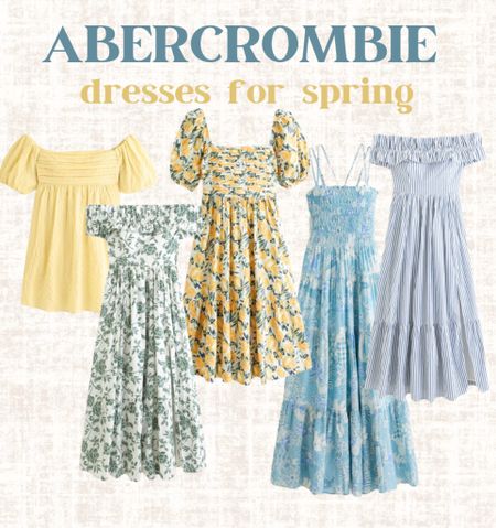 Abercrombie Spring Dresses | Spring Wedding Guest Dress | Vacation Dresses 

#LTKtravel #LTKstyletip #LTKSeasonal