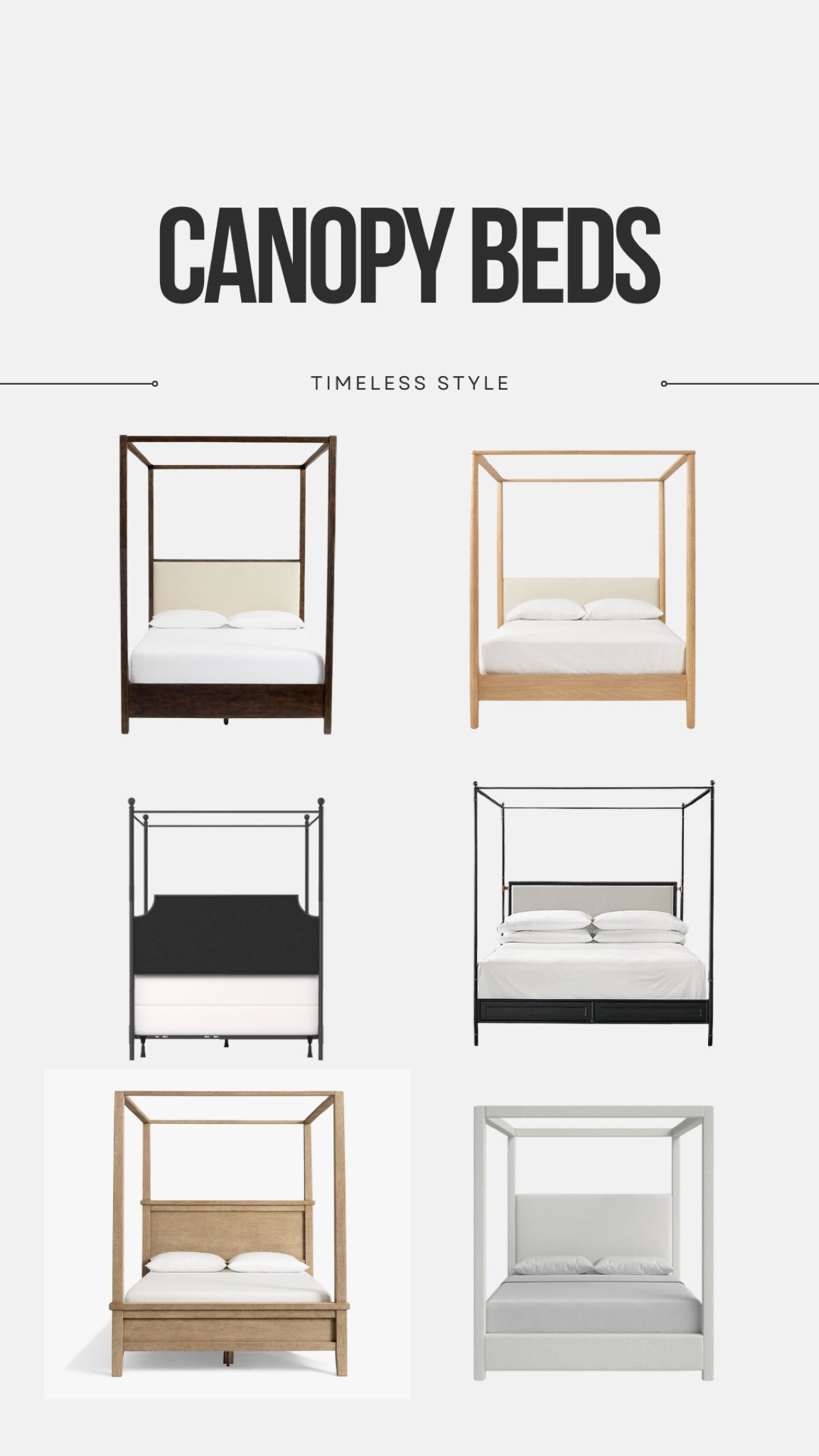 Experience Luxurious Sleep: Shop Timeless Canopy & Classic Beds

Transform your bedroom into a luxury sanctuary with our collection of canopy and classic beds. Find the perfect blend of traditional elegance and modern comfort in a variety of styles, including wood, upholstered, and metal options. Browse our round up, discover and shop classic styles now!

#LTKhome #LTKSpringSale