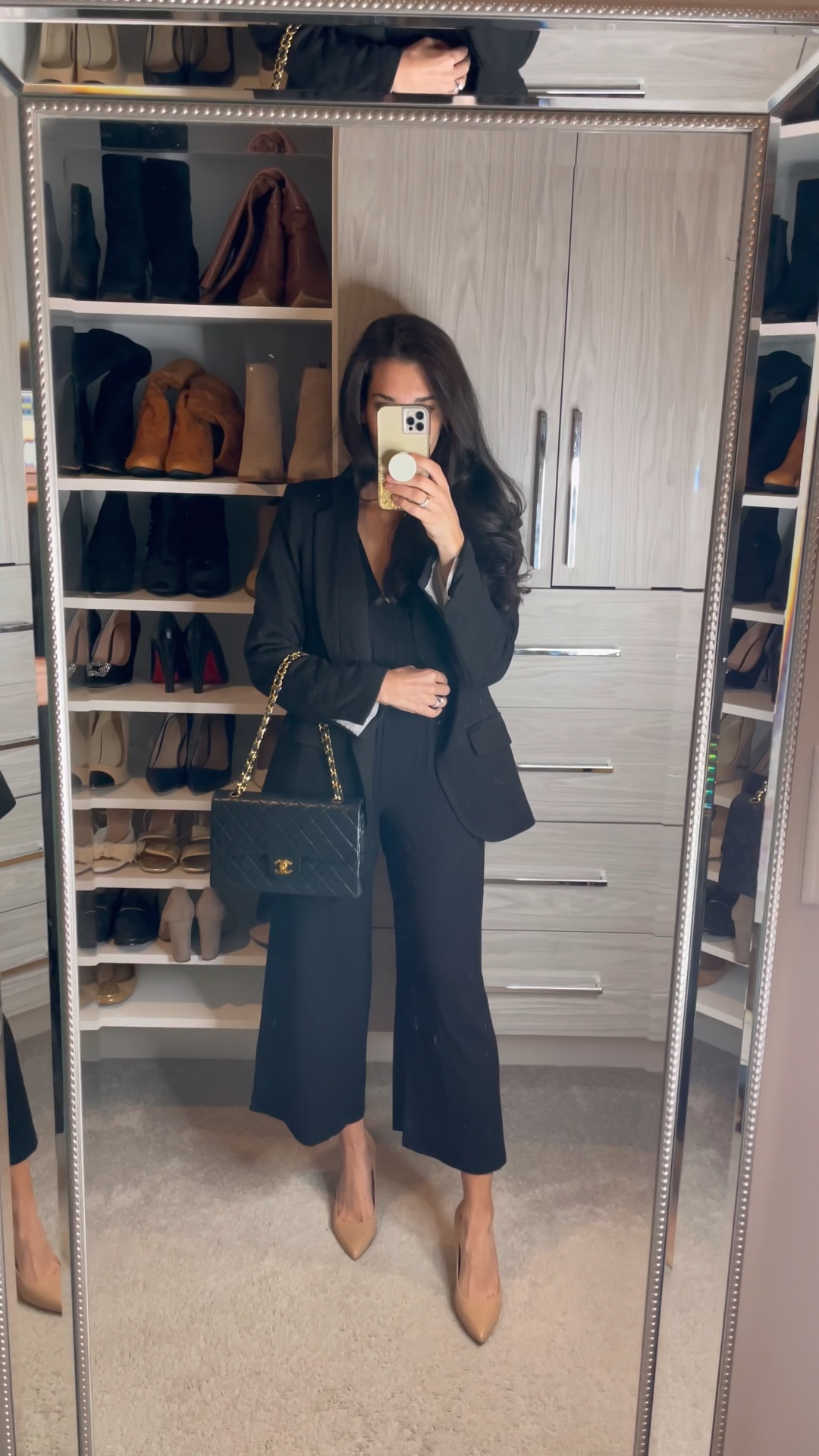 Instagram reel with black jumpsuit 

#LTKunder50 #LTKunder100 #LTKworkwear