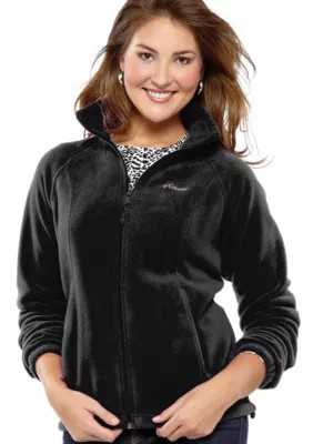 Columbia Women's Benton Springs Full Zip Fleece Jacket, Black, Small | Belk