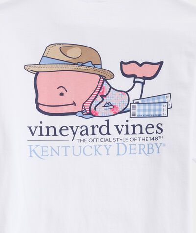 Kentucky Derby Whale Short-Sleeve Pocket Tee | vineyard vines