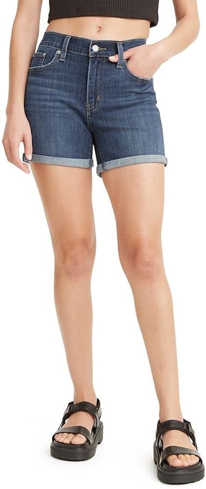 Levi's Women's Mid Length Shorts | Amazon (US)