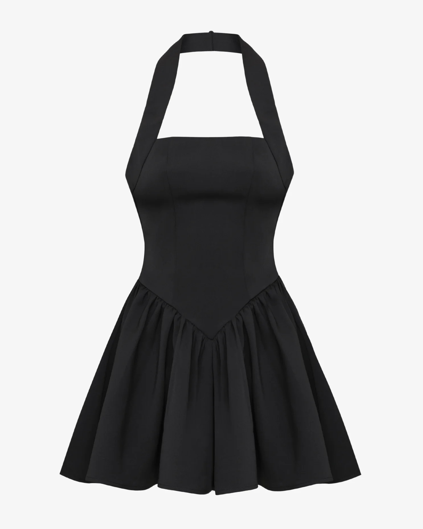 The Contour Halter Mini Dress | Heiress Beverly Hills