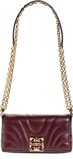 Givenchy 4G Liquid Logo Quilted Calfskin Wallet on a Chain | Nordstrom | Nordstrom