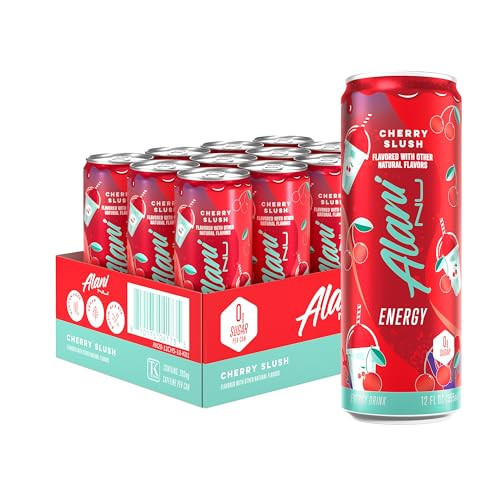 Alani Nu Cherry Slush Sugar Free Energy Drink (Pack of 12) | Amazon (US)