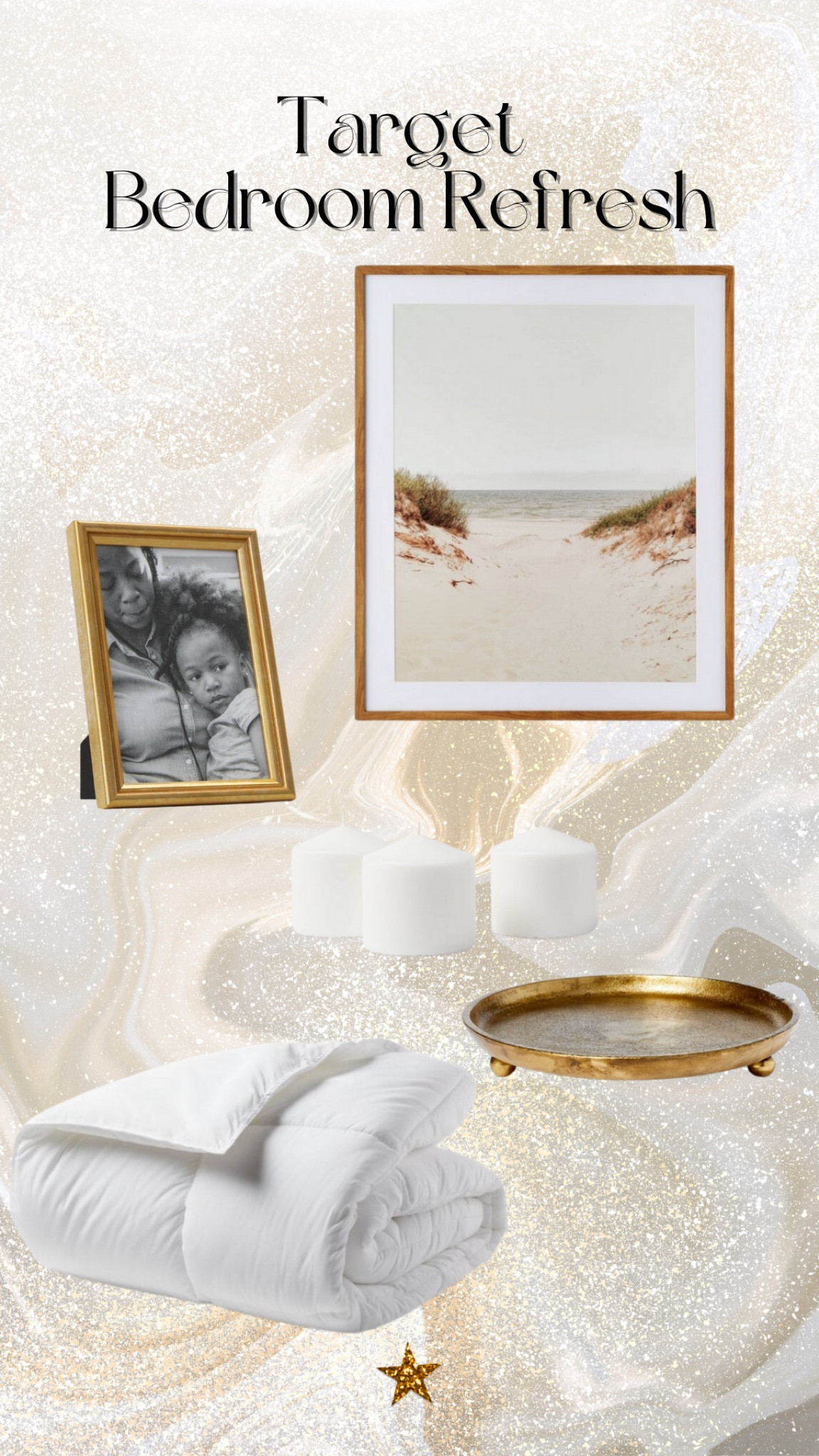 Target Bedroom Refresh items! Duvet insert, candles, wall art and picture frame to add a new flair 🤍

#LTKhome #LTKunder100
