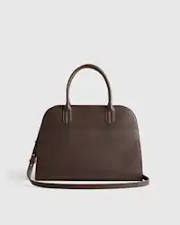 Italian Leather Essential Satchel | Quince