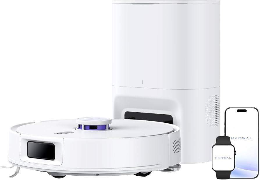 NARWAL Freo S Robot Vacuum and Mop Combo, 8000Pa Suction, 180 Days Hands-Free,Self-Emptying Base,... | Amazon (US)