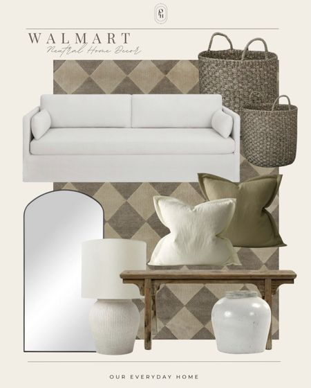 Walmart home has some great decor finds including furniture and area rugs! 

Living room inspiration, home decor, our everyday home, console table, arch mirror, faux floral stems, Area rug, console table, wall art, swivel chair, side table, coffee table, coffee table decor, bedroom, dining room, kitchen,neutral decor, budget friendly, affordable home decor, home office, tv stand, sectional sofa, dining table, affordable home decor, floor mirror, budget friendly home decor, dresser, king bedding, oureverydayhome 

#LTKHome #LTKSaleAlert #LTKFindsUnder50