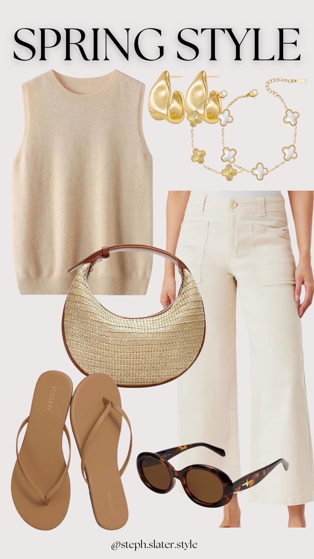 Neutral spring outfit from Amazon 

#LTKOver40 #LTKootd #LTKSeasonal