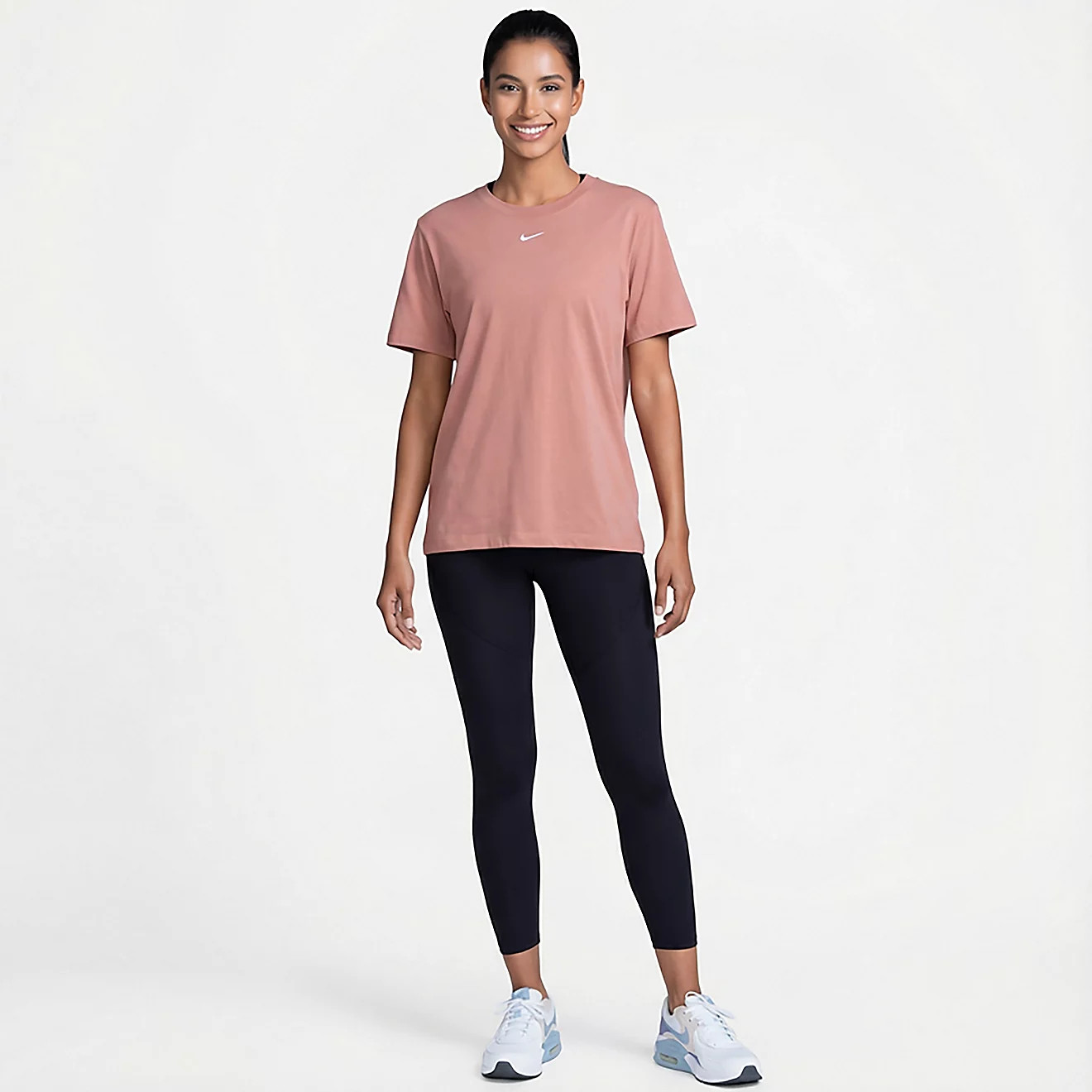 Nike Women's NSW Essential BF LBR Short Sleeve Shirt | Academy Sports + Outdoors