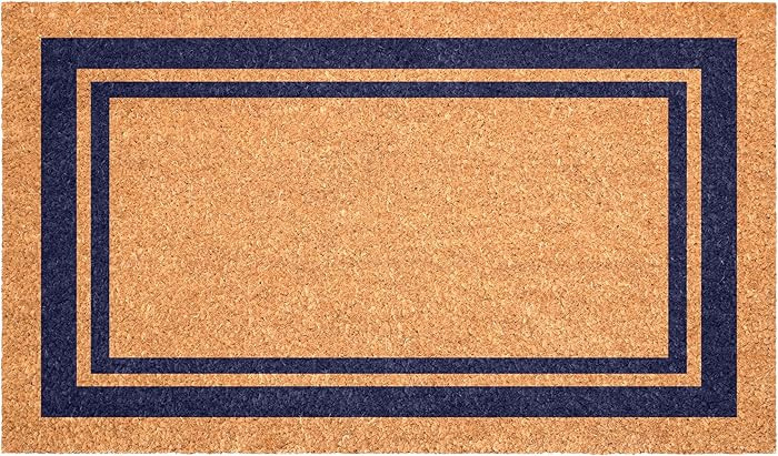 Calloway Mills Border Doormat 24" x 36" (Dark Blue) | Amazon (US)