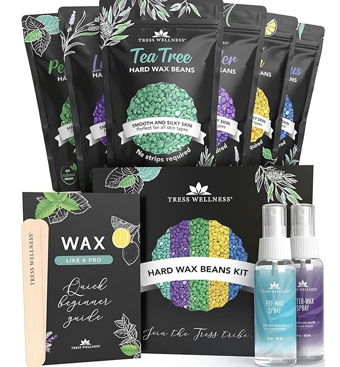 Tress Wellness Hard wax beads - For sensitive skin - Variety 1.3lb | Amazon (US)