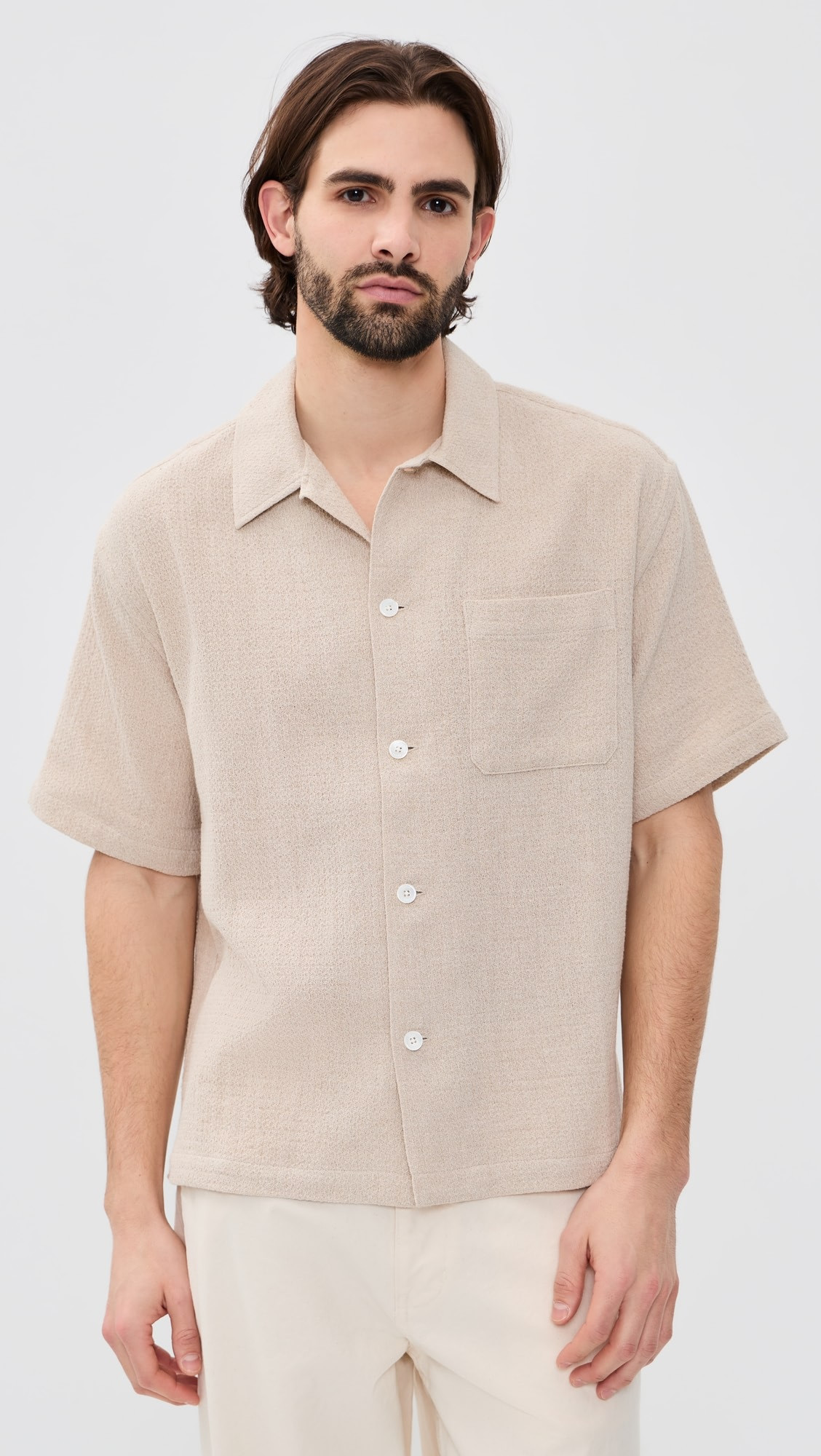 Open Weave Short Sleeve Shirt | Shopbop