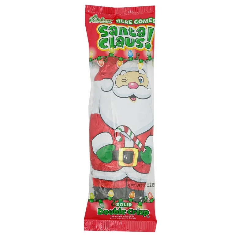 R.M. Palmer Double Crisp Santa, Milk Chocolate Bar, 3 oz | Walmart (US)