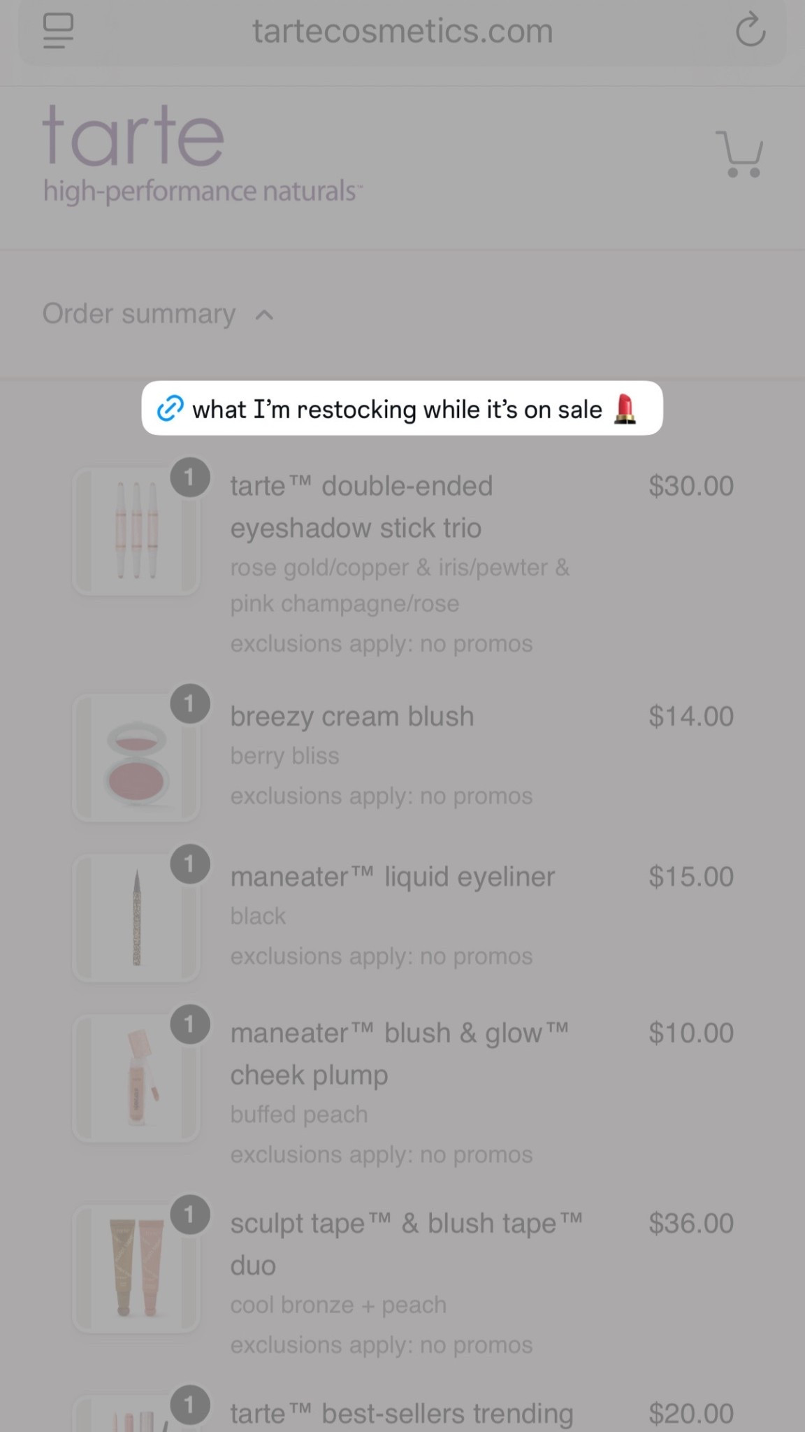 TARTE UP TO 80% OFF

#LTKdayinmylife #LTKGiftGuide #LTKHoliday