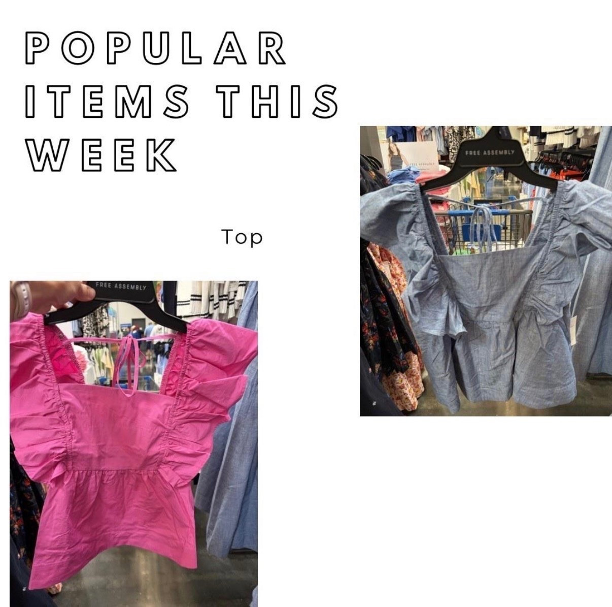 Summer outfit - cute ruffle sleeve top, in store ready! 


#chambray #fluttersleeve #walmart #summer #summertop #summeroutfit #under25 #designerdupe

#LTKOver40 #LTKU #LTKSeasonal