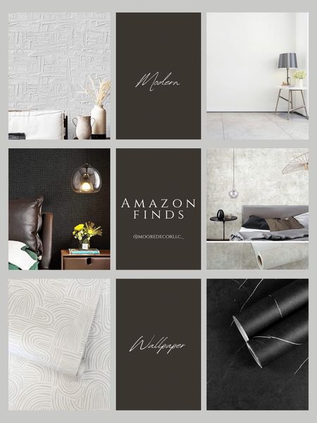 Here are a few my favorite modern peel and stick wallpapers from Amazon.

#LTKstyletip #LTKFind #LTKhome