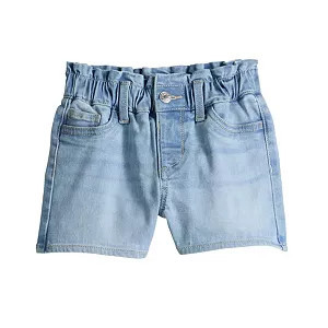 Girls 6-20 SO® Paperbag Waist Denim Shortie Shorts | Kohl's