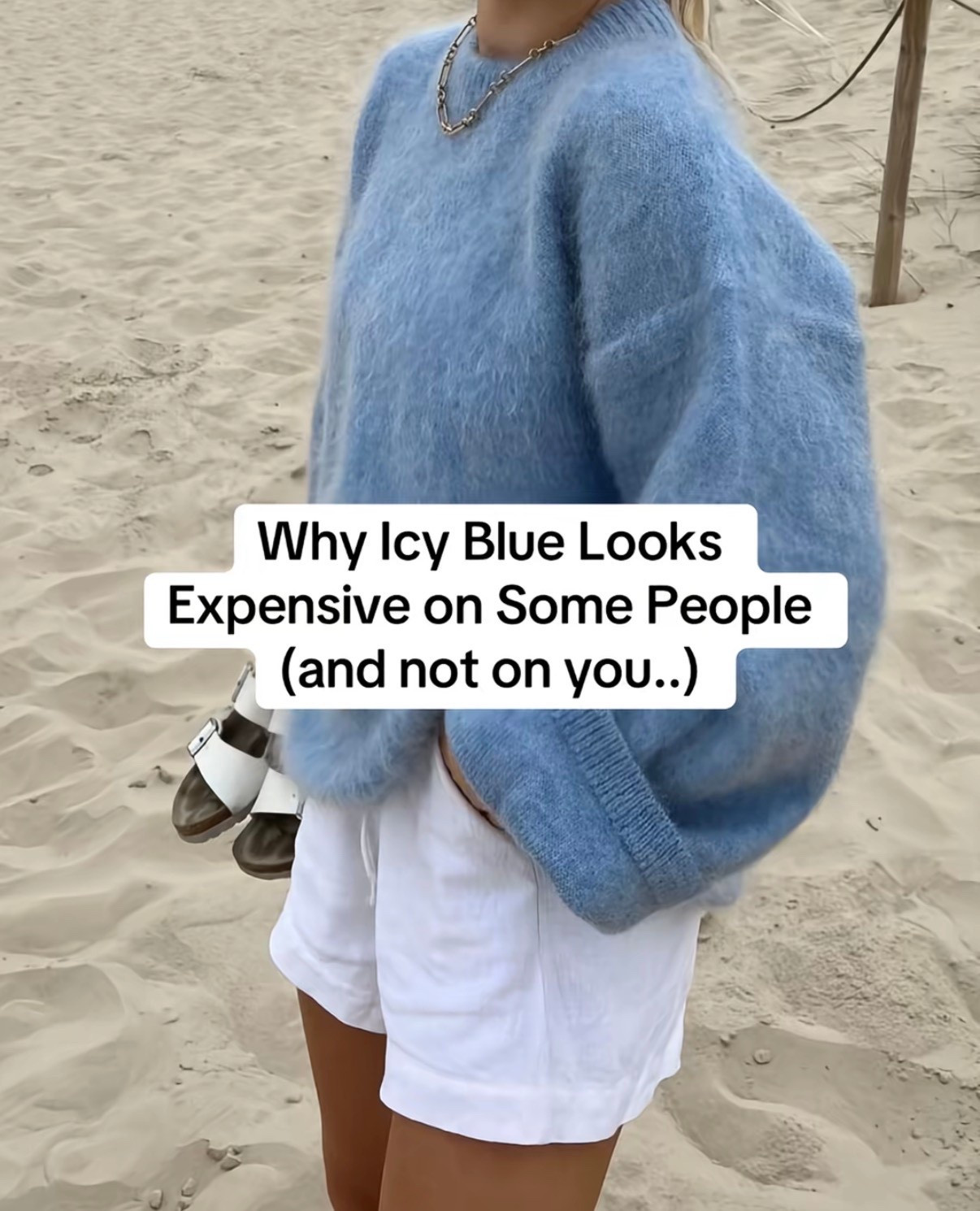 Stop Styling Icy Blue Like It's a Baby Shower
Icy blue isn't washing you out you're just styling it too sweet.
If everything is pastel and flowy, of course it looks like an Easter basket.
Contrast makes it expensive.
Structure makes it modern.
Save this before you write off the trend. #stylingtips #springtrends #icyblue 

#LTKstyletip #LTKsummer