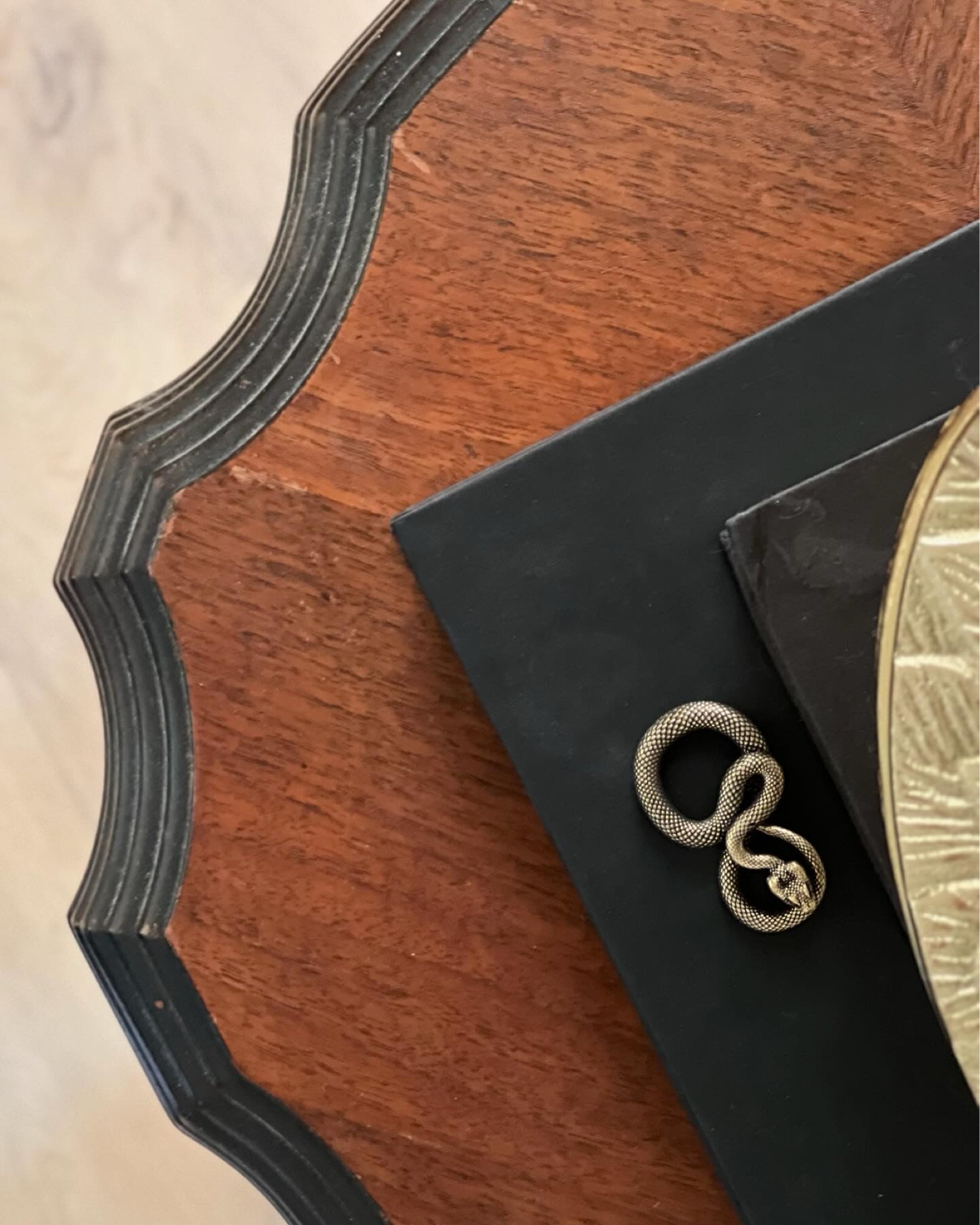 It’s the small details. Love adding little trinkets to spaces for fun personalization that’s unexpected. This little gold snake is one of the many we have. 

#LTKFindsUnder50 #LTKHome #LTKFindsUnder100