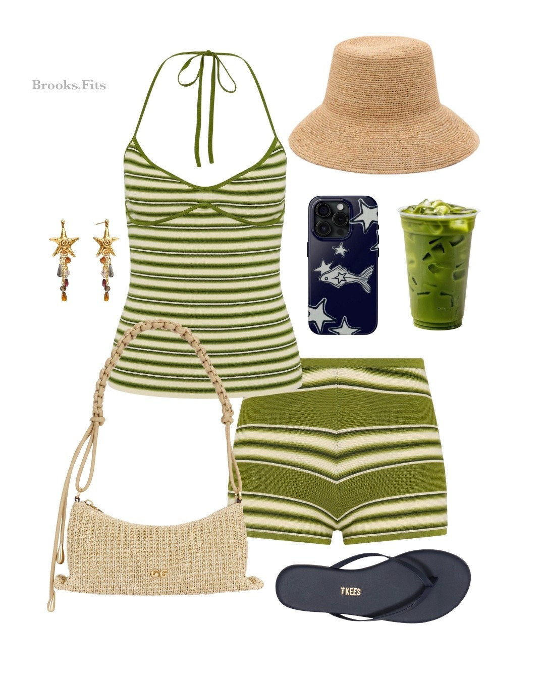 Spring break outfit. 
Set - Faithful the Brand 