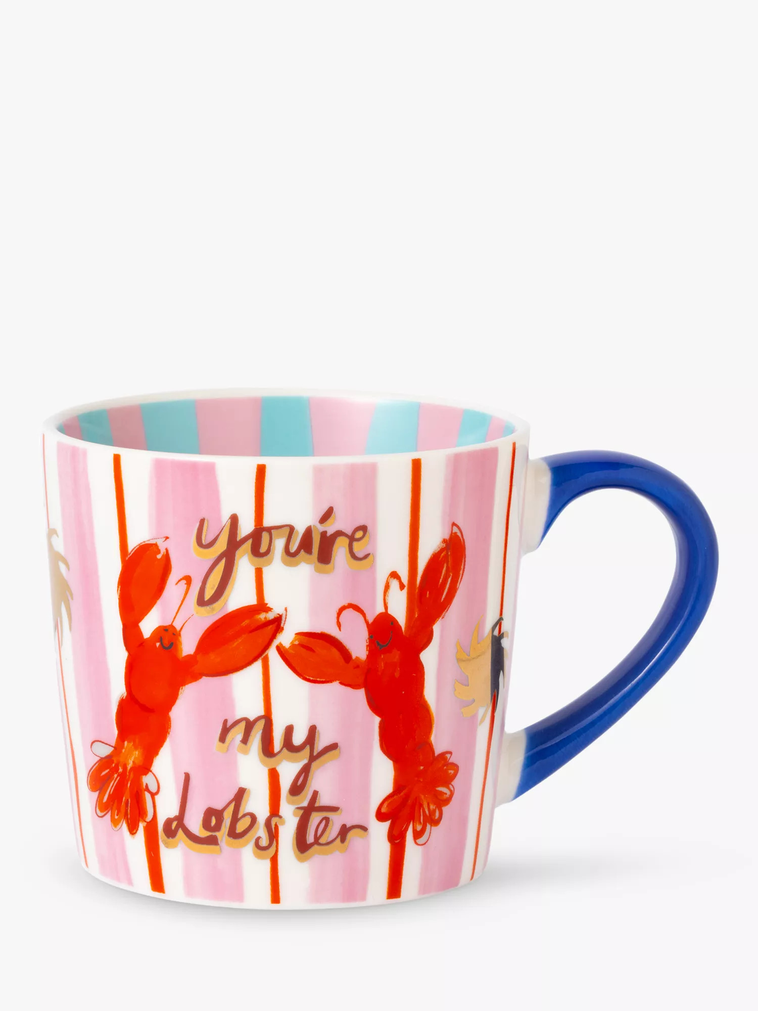 Eleanor Bowmer Lobster New Bone China Mug, 300ml | John Lewis (UK)