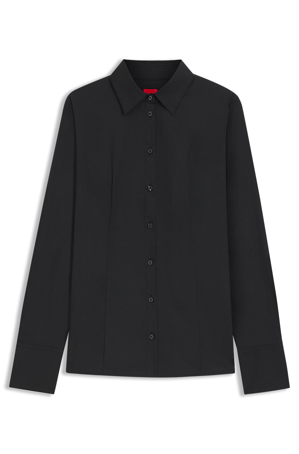 Slim-fit blouse in easy-iron poplin | Hugo Boss DE