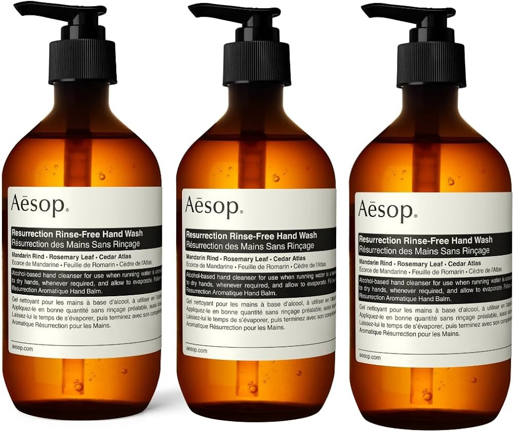 Aesop Resurrection Aromatique Hand Wash | Gentle Cleanser with Orange, Rosemary and Lavender Oils... | Amazon (US)