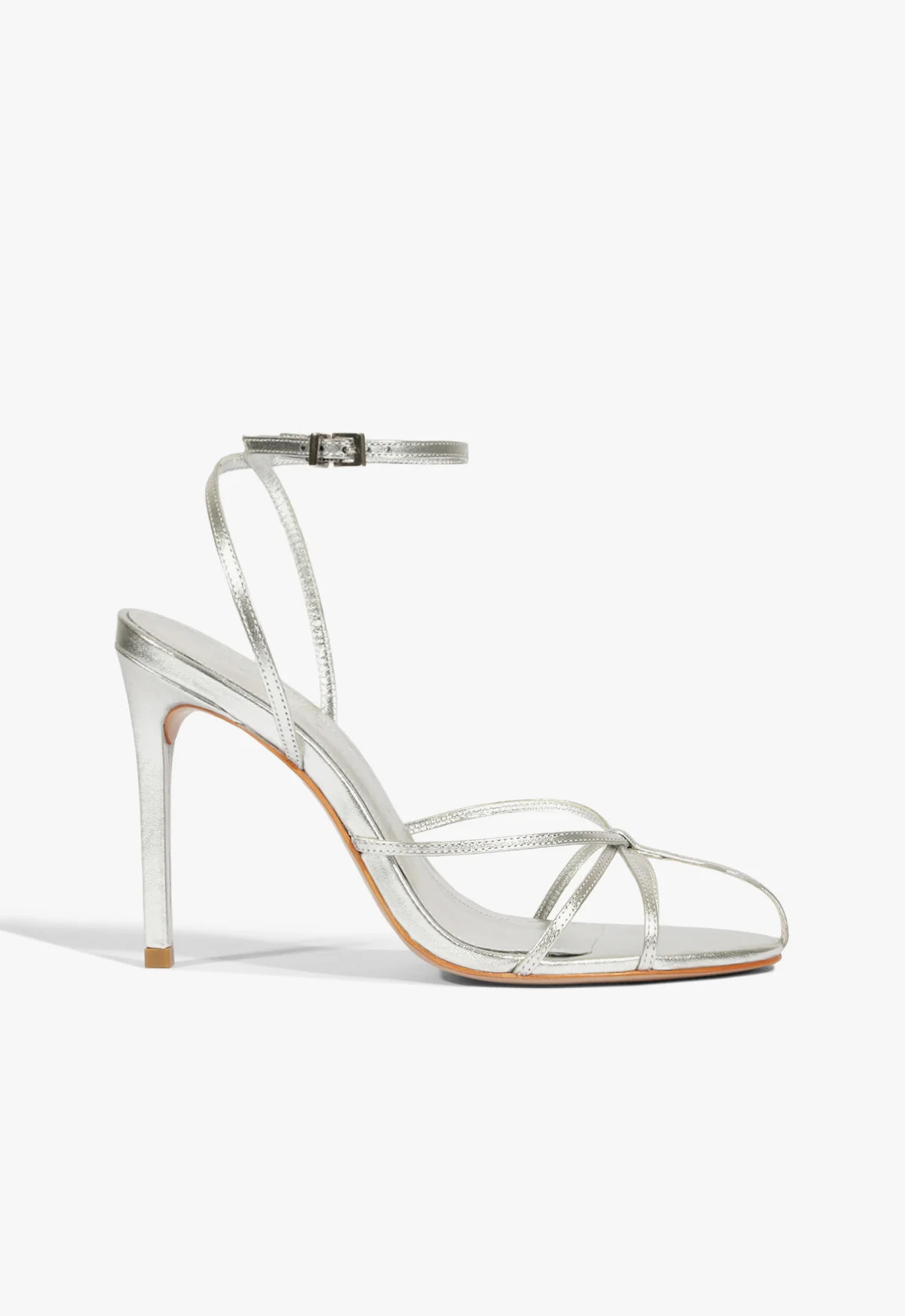 Iris Metallic Leather Caged Sandal | Schutz (US)