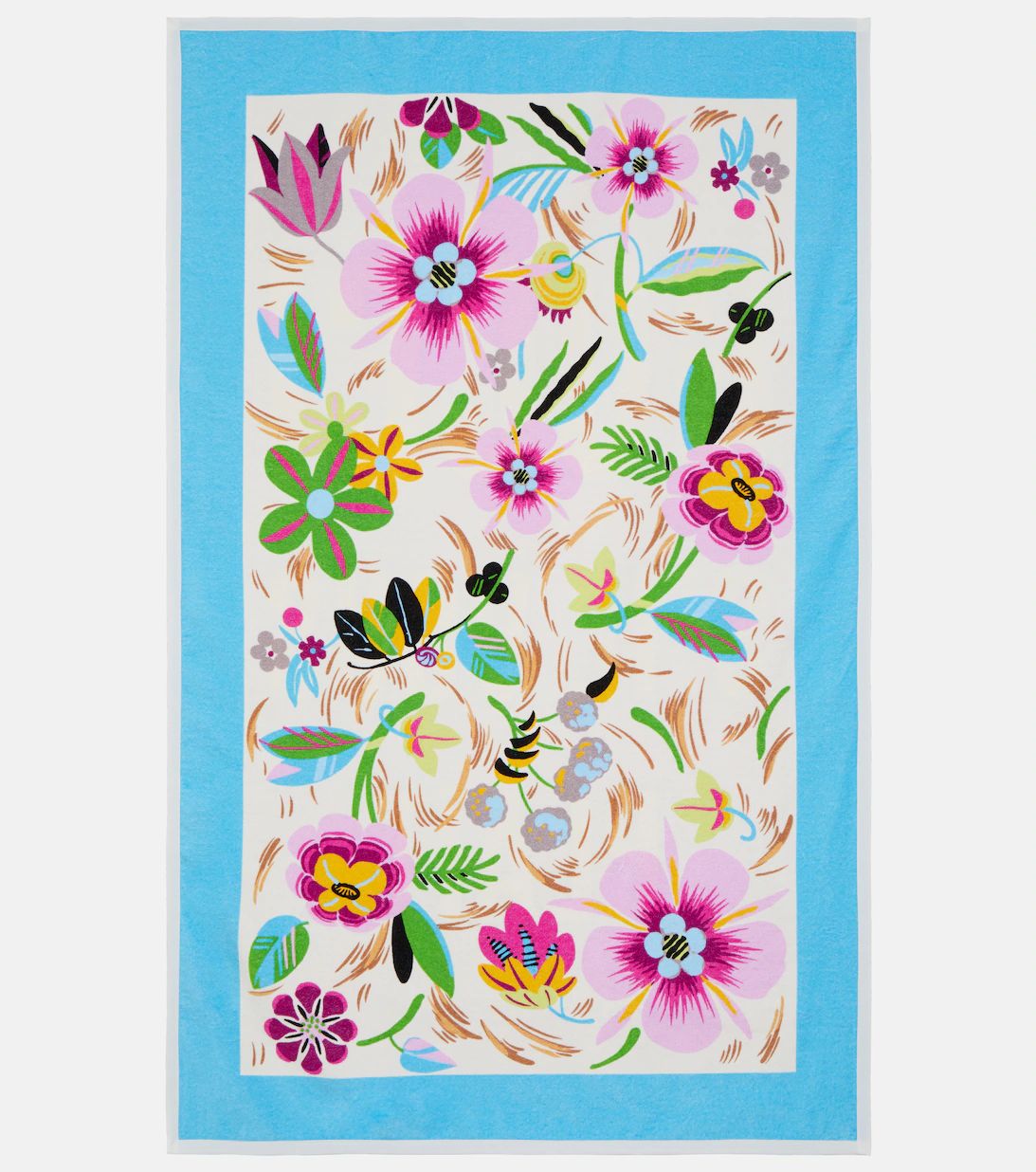 Floral cotton beach towel | Mytheresa (US/CA)