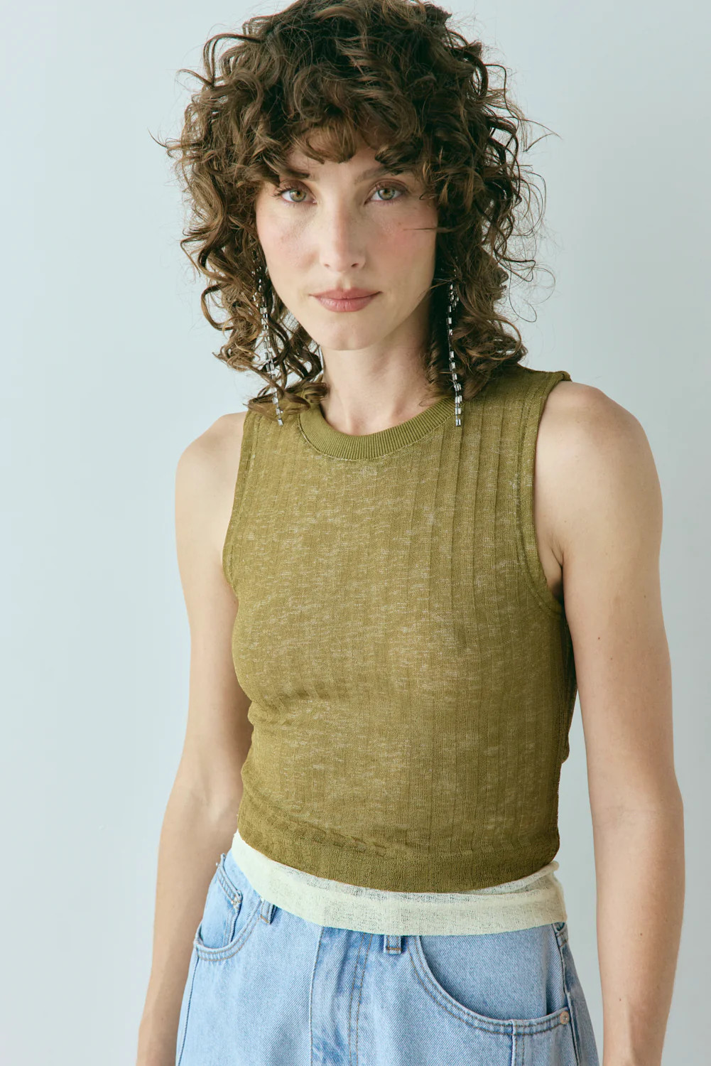 Jil Top Khaki | VRG Grl