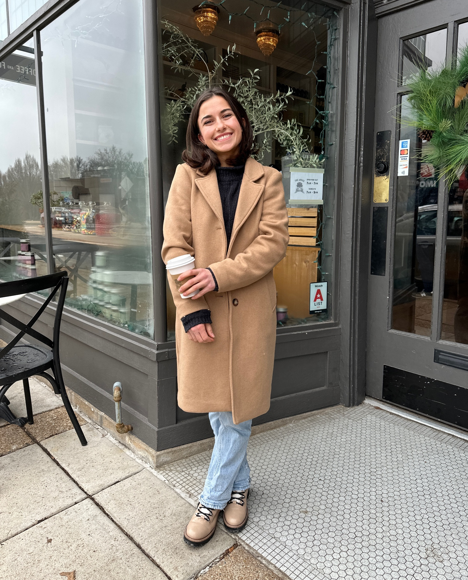 Living in this coat

#LTKunder50 #LTKshoecrush #LTKSeasonal