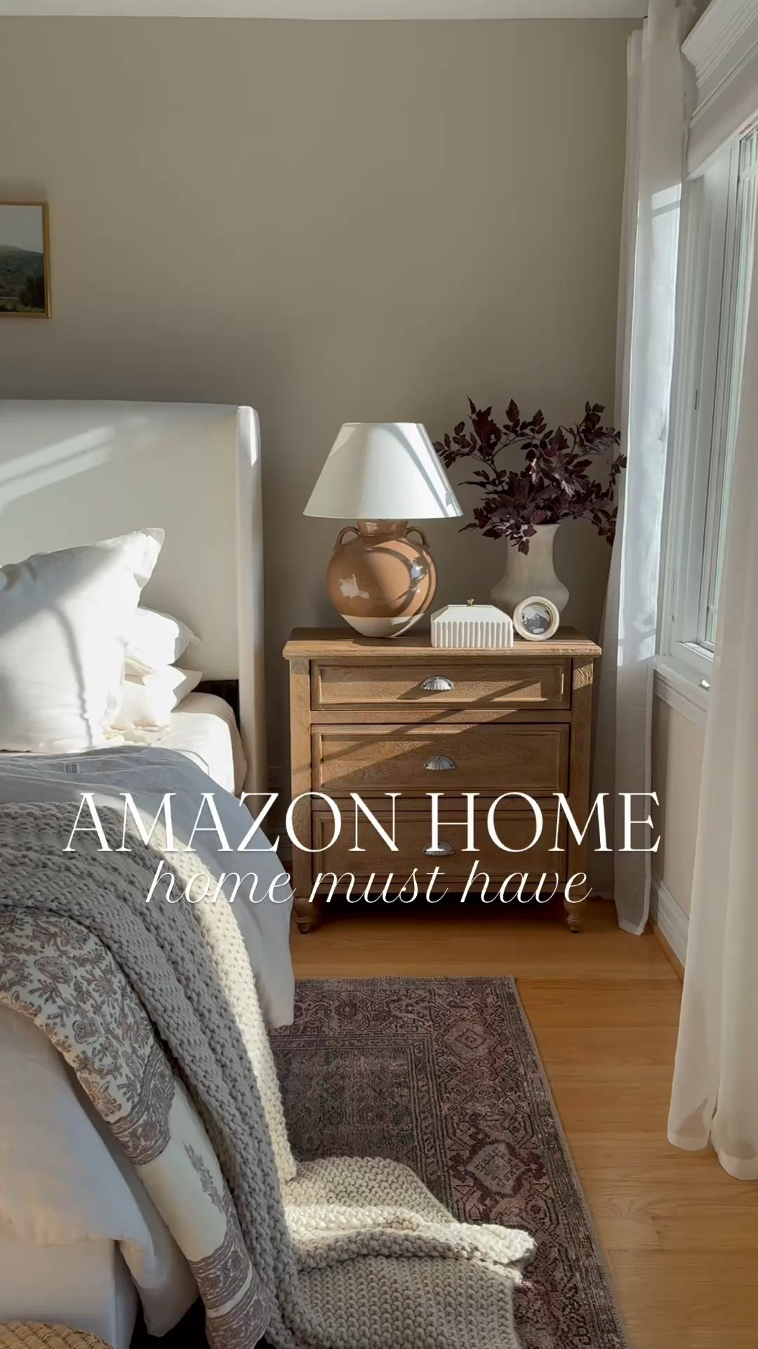 Amazon home hack! Never lose your cord again with this hack! They come in many finishes to match your bedroom style! 

@amazon @amazonhome #amazonhack #amazonhome #homehack #amazongadget #gadget #bedding #nightstand #bedding #bed #tablelamp #arearug #neutralhome #founditonamazon #amazon 

#LTKHome #LTKFindsUnder50 #LTKSaleAlert