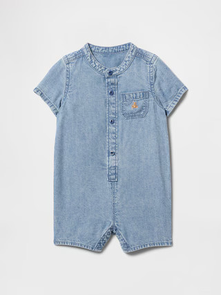 Baby Denim Shorty One-Piece | Gap (US)