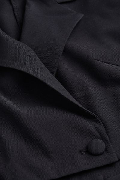 Cut-out Blazer-style Jumpsuit - Black - Ladies | H&M US | H&M (US + CA)