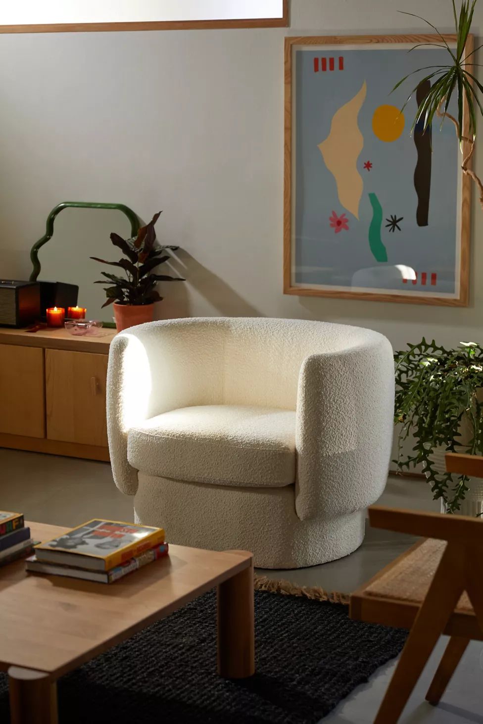 Jamie Boucle Chair | Urban Outfitters (US and RoW)