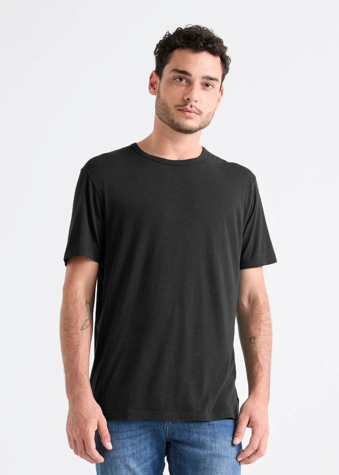 PurePima Only Tee - Black | DUER